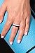 ROQ Silicone Wedding Ring for Women, Affordable Thin Stackable Silicone Rubber Wedding Bands, 8, 4 & Single Packs