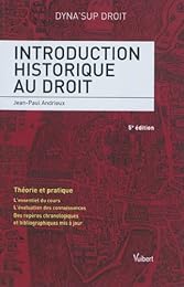 Introduction historique au droit