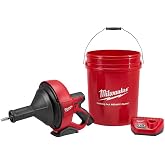 Milwaukee Electric Tool 2571-21 M12 Drain Snake Kit, 1 " x 20.5 " x 1.75"