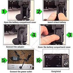 TKDY ACK-E12 Cameras Power Supply EOS M50 Dummy