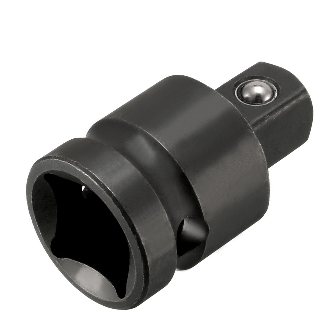 sourcing map 1/2" Drive (Female) x 3/8" (Male) Impact Socket Reducer for Use with Air Impact Wrenches, Breaker Bars, Ratchets, CR-MO Steel
