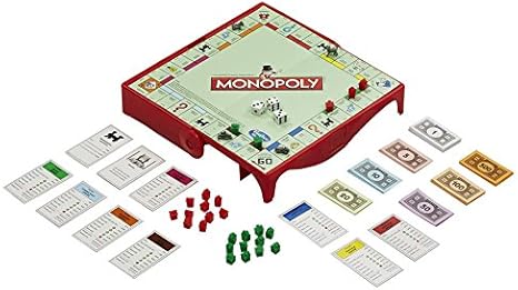 Hasbro Monopoly Grab and Go Game: Amazon.es: Juguetes y juegos