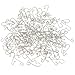 Naler 120PCS Ornament Hooks, Christmas Ornament Hangers Stainless Steel S-Shaped Hangers for Xmas Decoration Christmas Tree Decoration New Year Party