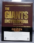 The Giants Encyclopedia Signed By 11 Giants Legends Certificate of Authenticity