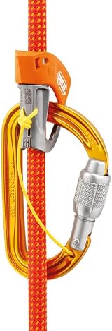 Petzl M39A TL Sm'D Ultra-Light Asymmetrical Carabiner Triact-Lock Yellow view 4