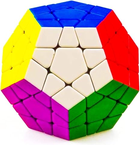 D ETERNAL ShengShou 3x3 Megaminx High Seed Rubiks Rubix Stickerless Speed Rubic Cube Puzzle