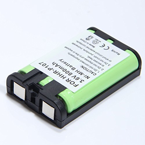 1 X Panasonic KX-TGA600B Cordless Phone Battery 3.6 Volt, Ni-MH 700mAh - Replacement For PANASONIC HHR-P107 Cordless Phone Battery 1 X Panasonic KX-TGA600B Cordless Phone Battery 3.6 Volt, Ni-MH 700mAh - Replacement For PANASONIC HHR-P107 Cordless Phone Battery