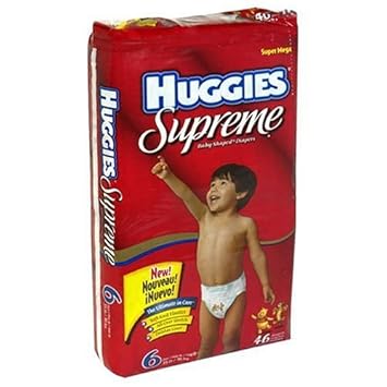 huggies supreme natural fit diapers