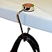 KANGAROO KEEPER Purse Hook for Table – Foldable Handbag Hanger with Z-Swivel Design & Pink Crystal Accent for Women, Professionals & Travelers