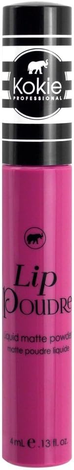 Kokie Cosmetics Lip Poudre Liquid Lip Powder, Charmed, 0.13 Fluid Ounce