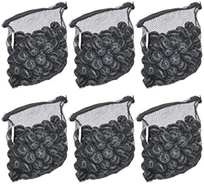 CNZ 1.25" Bio Balls Media 100pcs for Aquarium Sump Koi Fish Pond Waterfall Filter, 6-Pack