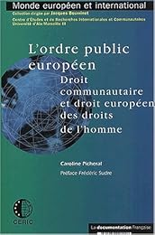 L' ordre public européen
