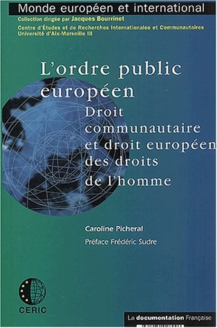 L' ordre public européen