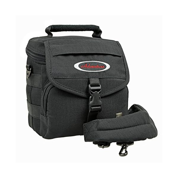 Foto Tasche Kamera Bag Blue Stone Black Set mit UV Filter 55mm – Bild 4