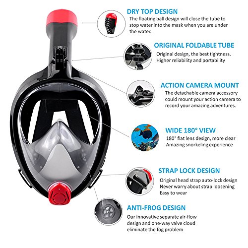 Top 10 Best Scuba Masks With Purge Valve Best of 2018 Reviews No