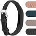 Flex 2 Buckle Bracelet, Colorful Bands Extra Secure and Super-slim Swim-proof Stylish Fitness Wristbands, Ftbit Flex 2 Replacement Bands with Chrome Watch Clasp and Fastener Buckle, Protect Our Fitbit