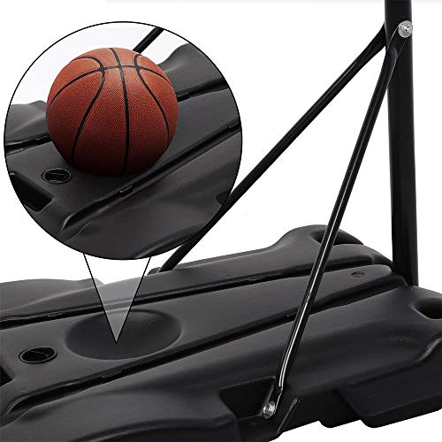 Yaheetech Basketball Hoops & Goals HeightAdjustable Basketball Hoop