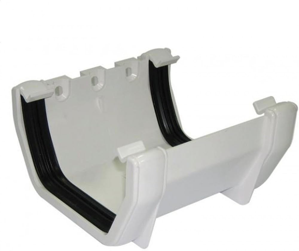 FloPlast 114mm Square Union Gutter Bracket White