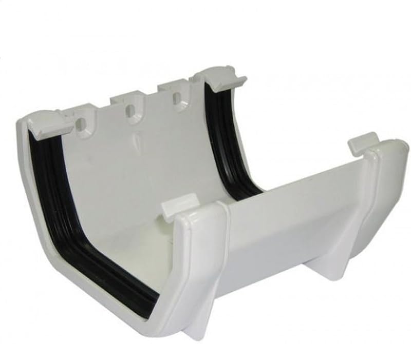 FloPlast 114mm Square Union Gutter Bracket White