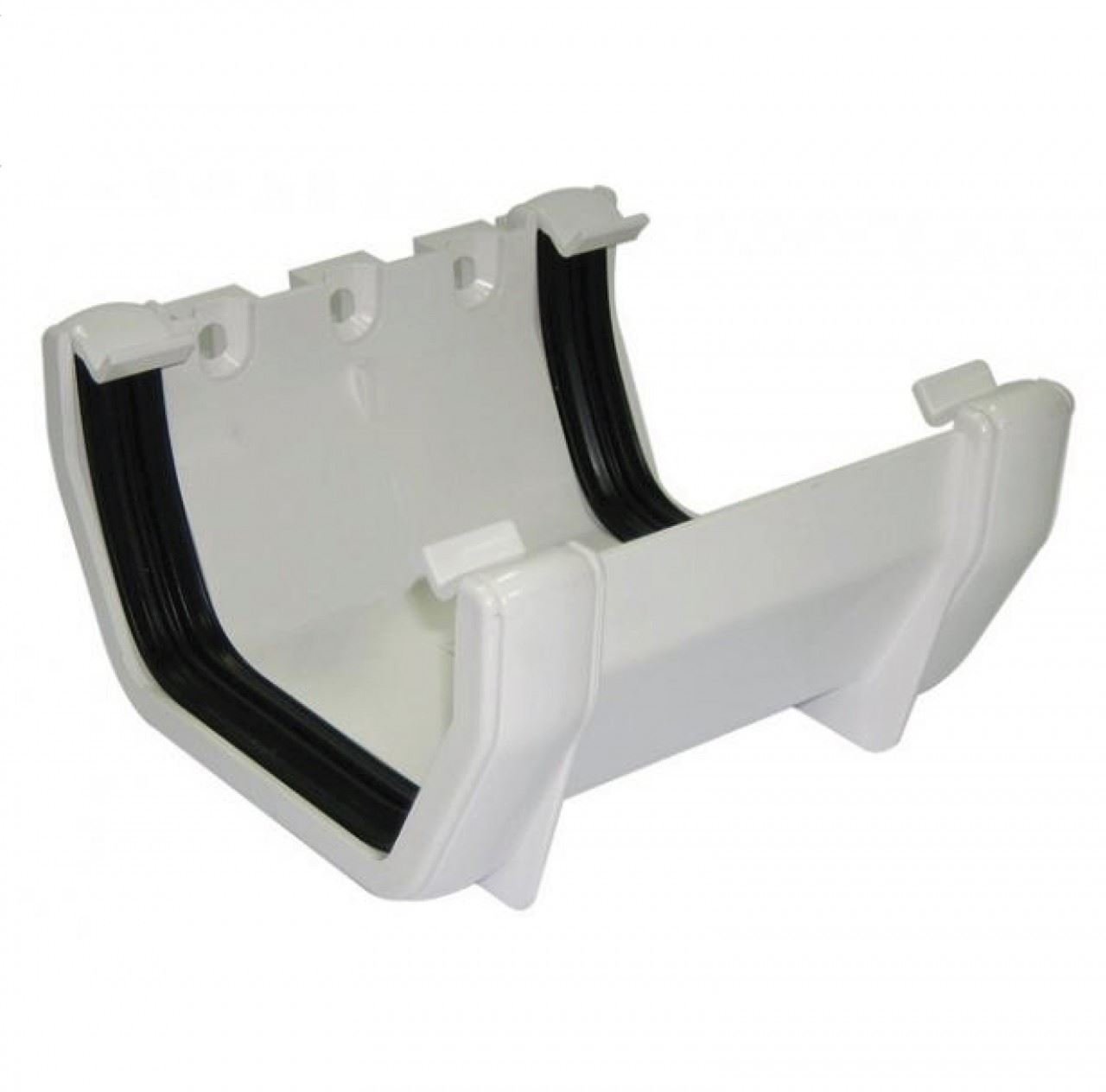 FLOPLAST 114mm Square Union Gutter Bracket - White