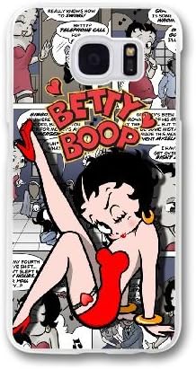 Samsung Galaxy S7 Edge Cell Phone Case White Cartoon Stars Betty Boop Custom Pase Cover 10P623264