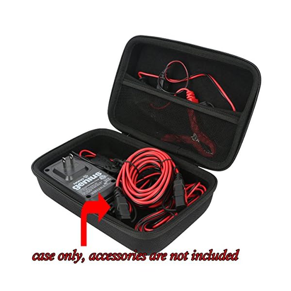 Khanka-Hard-Case-for-NOCO-Genius-G750-6V12V-75A-UltraSafe-Smart-Battery-Charger-Fits-NOCO-Genius-GC004-10-Extension-Cable