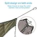 Hammock Underquilt Lightweight Under Quilt Winter Hammock Underquilt Outdoor Camping Ultralight Underquilt Keep Your Warmer Portable Quilt for Hammock (Green)