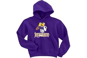 SHEDD SHIRTS Purple Jefferson Minnesota TD Dance Hooded Sweatshirt