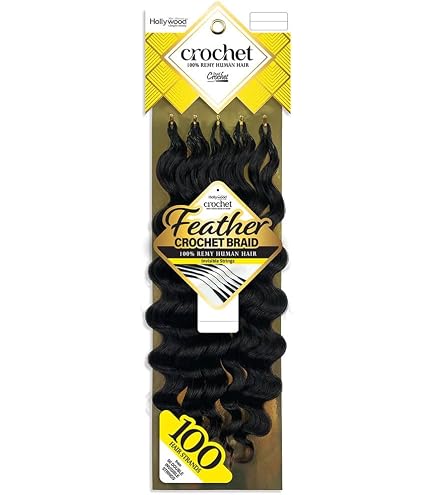 Amazon.com : Zury Sis Hollywood Feather Crochet Braid Human Hair