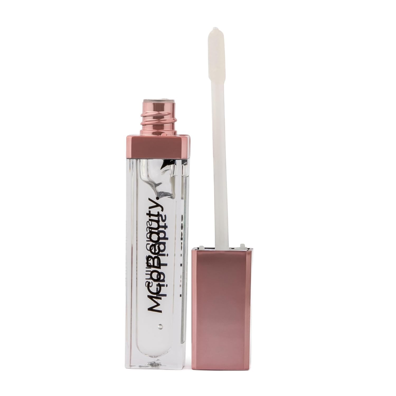 Photo 1 of MCoBeauty LipLights Shine Gloss, Clear, Gloss for Irresistible Lips, Vegan, Cruelty Free Cosmetics
