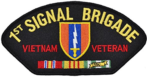 1st Signal Brigade Vietnam Vet Hat Patch