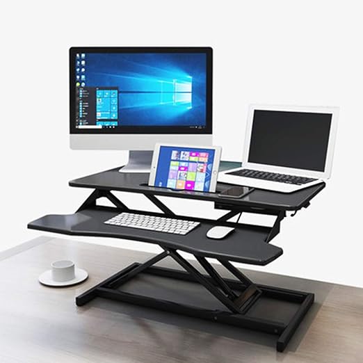 Mesa de escritorio con soporte para teclado | Los mejores escritorios.