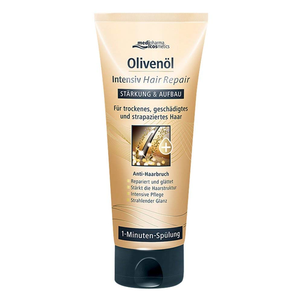 Medipharma Cosmetics Olivenöl Intensiv Hair Repair Spülung – Für Trockenes, Strapaziertes Haar | 200 Ml