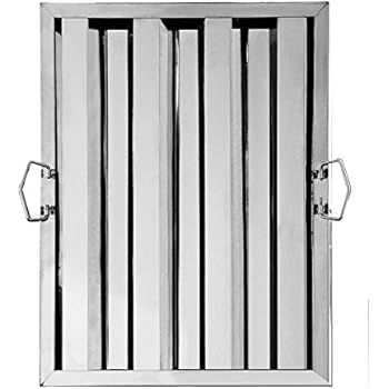 New Star Foodservice 54316 Stainless Steel Hood Filter, 16