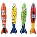 heytech 17 Pack Dive Pool Toys Blaster Foam Water Gun Torpedo Dive Rings and Diving Sticks Pool Dive Toy Set