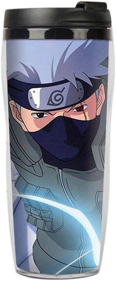 ALTcompluser Anime Naruto Travel Drinking Mug 400 ml Kakashi Hatake - A