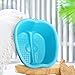 ESARORA Foot Bath Tub, Upgrade Thick Sturdy Plastic Spa Basin for Pedicure and Massage – Perfect to Soak Your Feet, Toe Nails, and Ankles