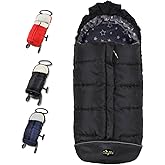 CozyMe Stroller Footmuff, Winter Stroller Cover for Toddler, Easy Temperature Reguration Stroller Bunting Bag for Baby, Waterproof Stroller Blanket Evolution for Cold Weather Child, 6M-4T