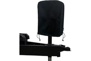 XPORTION RV Jack Cover，600D Polyester Waterproof RV Jack Cover, Electric Tongue Jack Cover,Sun Protection RV Travel Trailer Jack Protective Cover(14″H x 5″W x 10″D)