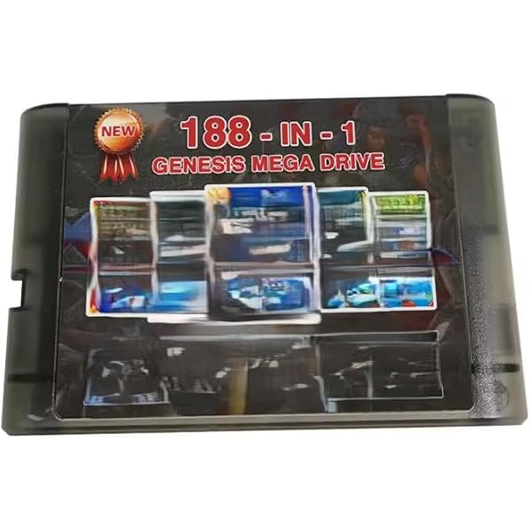 Deltrax Classic Retro Super Games 196 in 1 Multi Game Cartridge