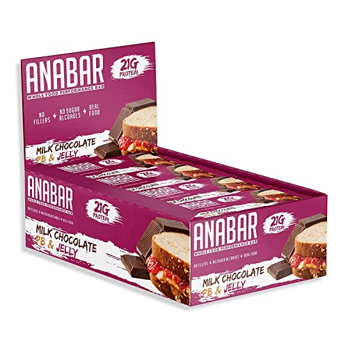 Anabar Protein Bar, Protein Packed Candy Bar, Amazing Tasting Protein Bar, Real Food, No Fillers