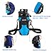 OYATON Water Bottle Carrier with Straps, Universal Water Bottle Holder Sling, Water Bottle Strap Folds into Pouch for Easy Storage, Perfect for Walking, Hiking and Travel