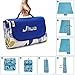 Jhua Picnic Blanket Waterproof, Large Camping Mat 57 x 79 Inch, Beach Mat Sand Proof , Lightweight, Folding, Clean Easily for Outdoor, Park, Picnics