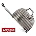 Luggage 20 Inch Rolling Duffle ravel bag tote Carry-On with grey grid