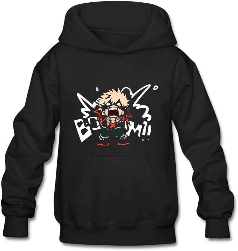 Bart Perkin Children's Hero Academia Katsuki Bakugo Hooded Sweatshirts