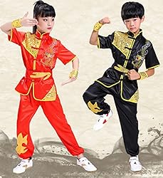 Boys Girls Kung Fu Master Tai Chi Dragon Chinese