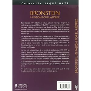 Bronstein / Secret Notes: Mi pasion por el ajedrez / My Passion for Chess (Jaque Mate / Checkmate) (Spanish Edition)