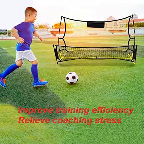 Portable Soccer Rebounder Net Large 2 in 1 Skills Rebounder Net Soccer
