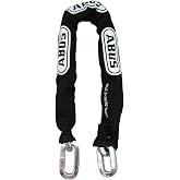 ABUS Hardened Steel 10KS 3/8" Thick Square Security Chain | for Bikes, Containers, Trailers, ATV's, Motorcycles and Personal/Industrial Property (2')