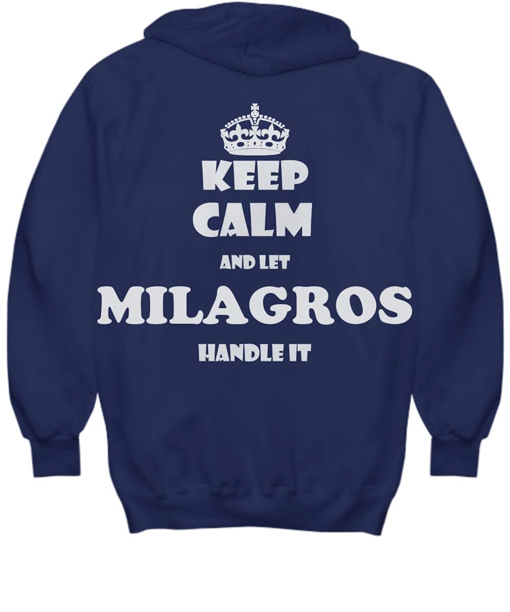 2 Sides Keep Calm and LET Milagros Handle IT with Default
